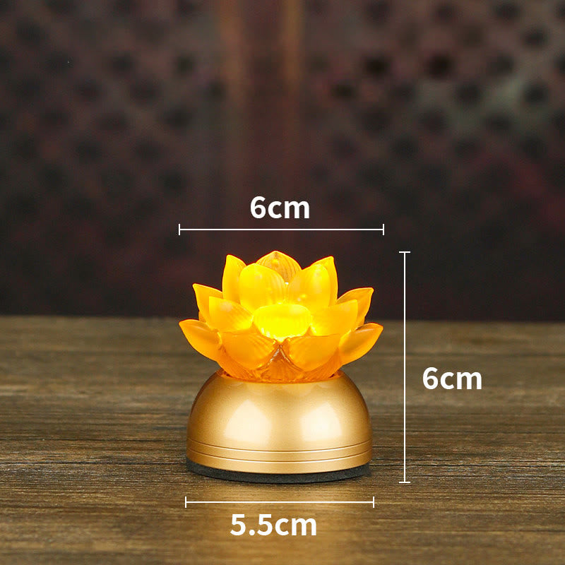 Nimara Ritual Lotus Liuli Glass Copper New Begining Home Decoration
