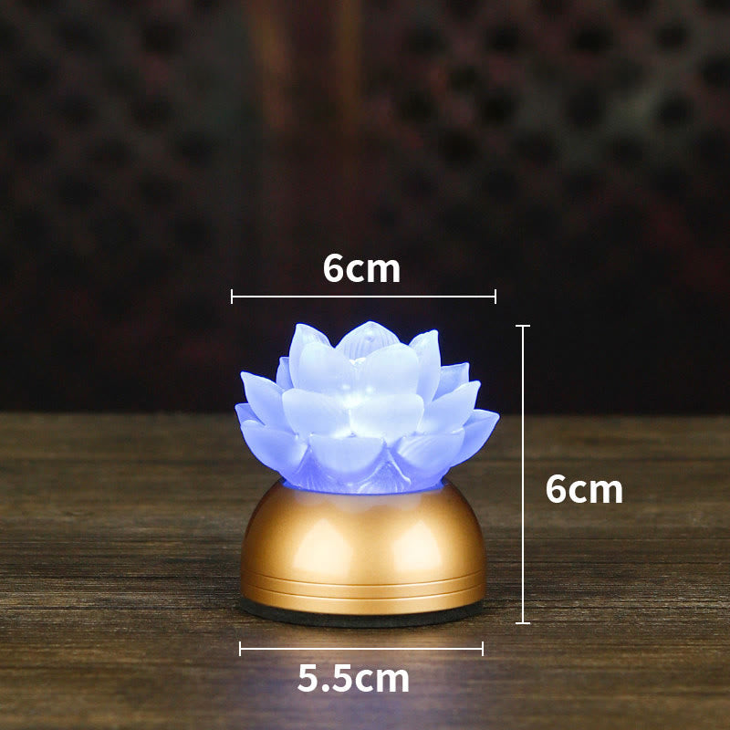 Nimara Ritual Lotus Liuli Glass Copper New Begining Home Decoration