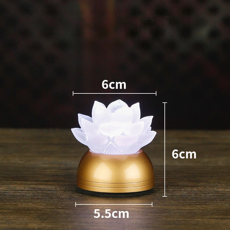 Nimara Ritual Lotus Liuli Glass Copper New Begining Home Decoration