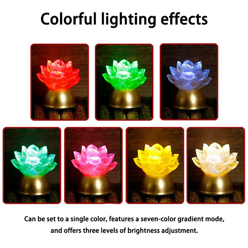 Nimara Ritual Lotus Liuli Glass Copper New Begining Home Decoration