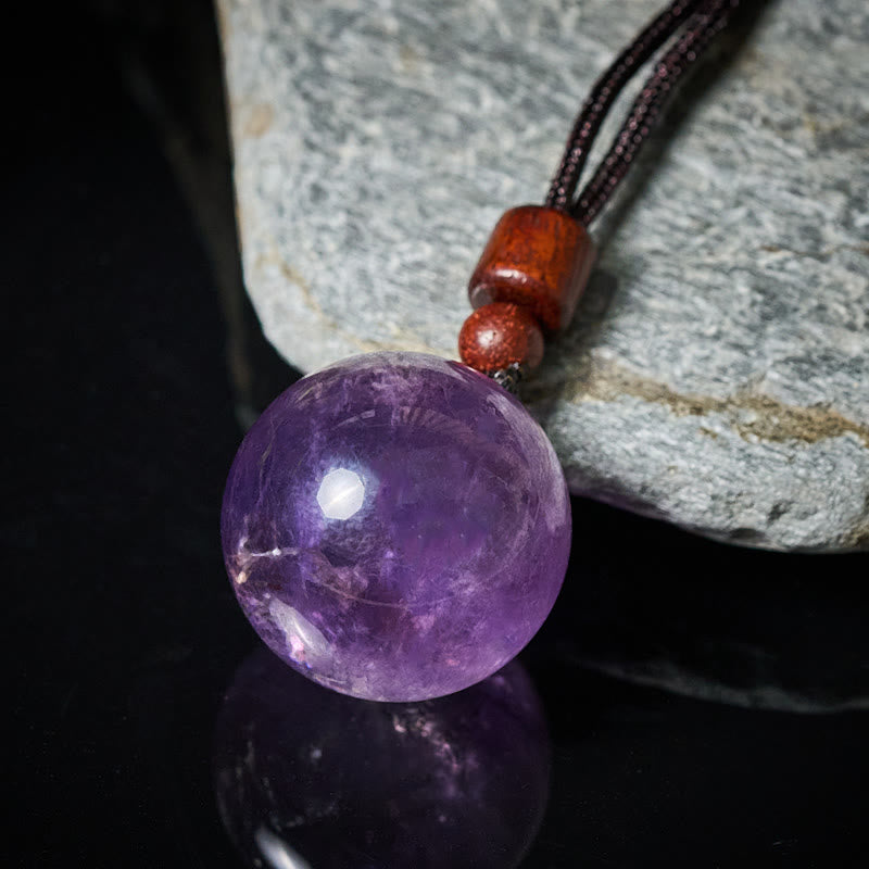 Nimara Ritual White Crystal Pink Crystal Tiger Eye Smoky Quartz Protection Necklace Pendant