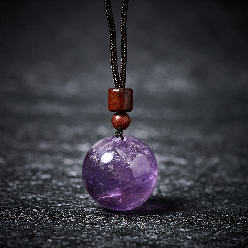 Nimara Ritual White Crystal Pink Crystal Tiger Eye Smoky Quartz Protection Necklace Pendant