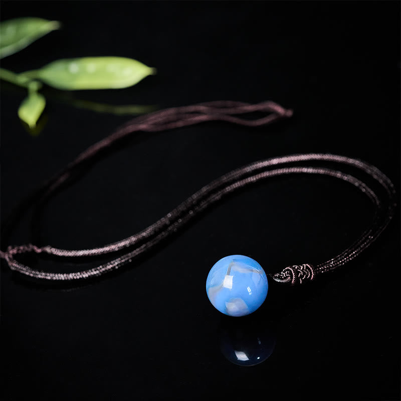 Nimara Ritual Amethyst Yellow Agate Various Agate Pink Crystal Lazurite Lapis Lazuli Balance Necklace Pendant