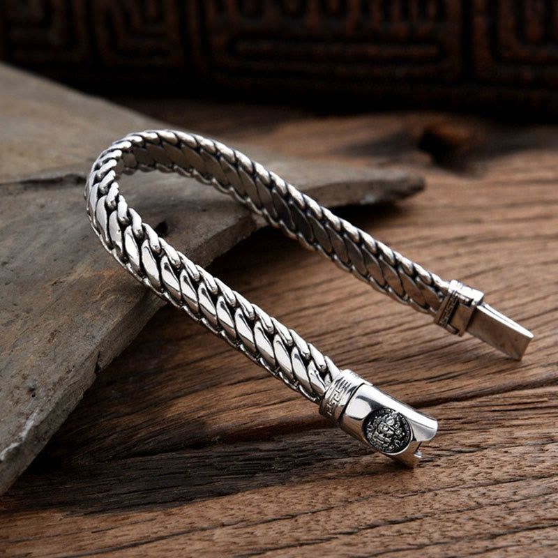 Nimara Ritual Wide Chain Copper Braided Luck Cuban Bracelet