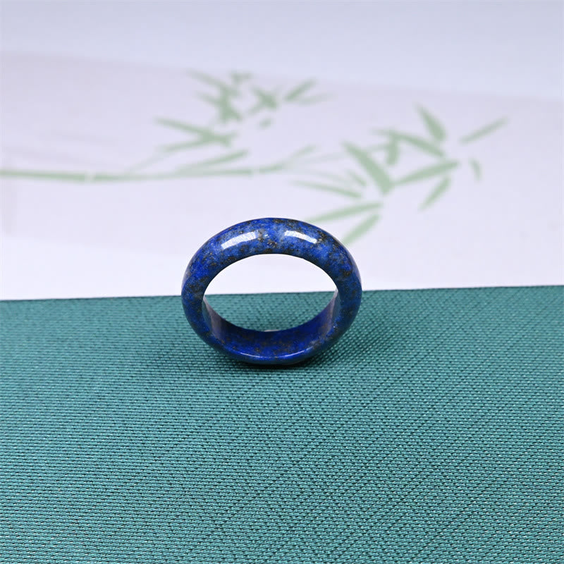 Nimara Ritual Natural Lazurite Lapis Lazuli Self Care Ring