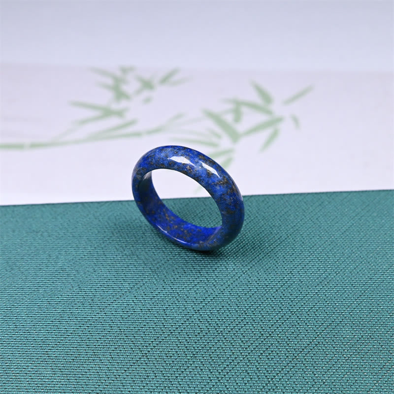 Nimara Ritual Natural Lazurite Lapis Lazuli Self Care Ring