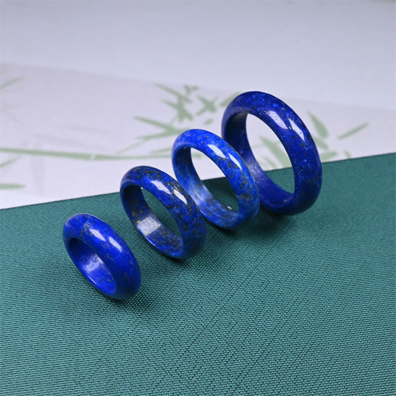 Nimara Ritual Natural Lazurite Lapis Lazuli Self Care Ring