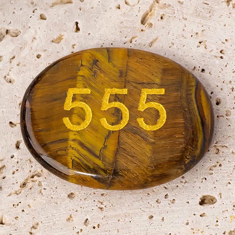 Nimara Ritual Angel Numbers White Crystal Red Jasper Pink Crystal Green Aventurine Meditation Palm Stone