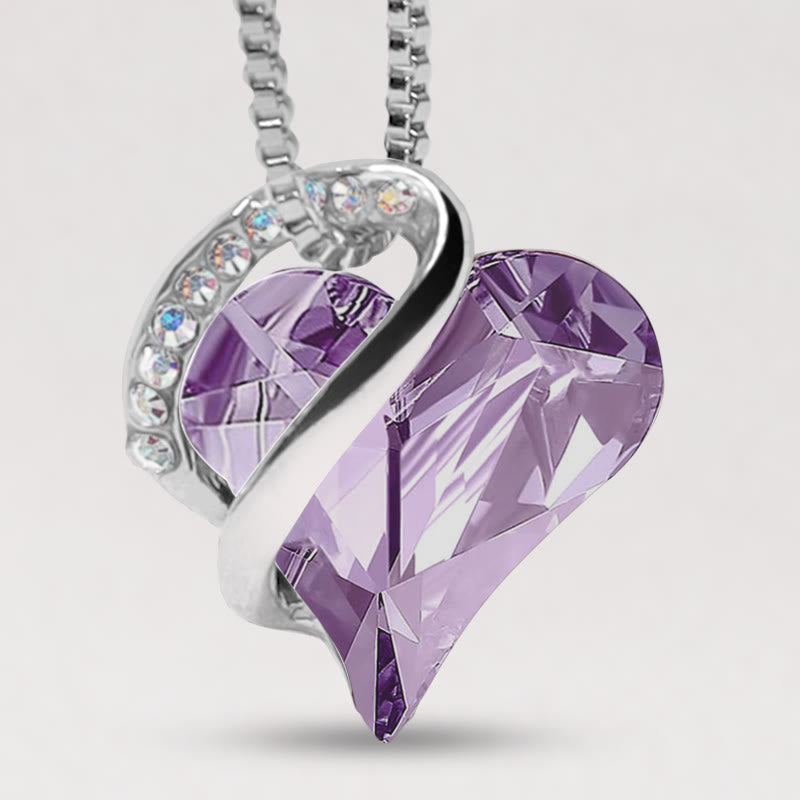 Nimara Ritual Love Heart Birthstone Healing Energy Necklace Pendant