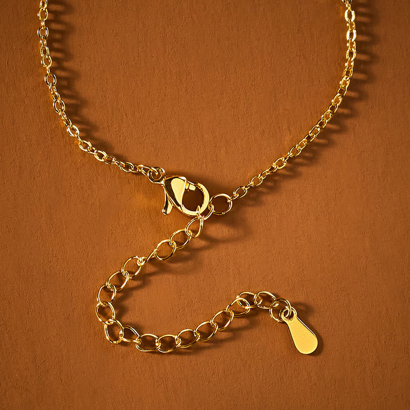 Nimara Ritual Lotus Peace Buckle Peace Necklace Pendant