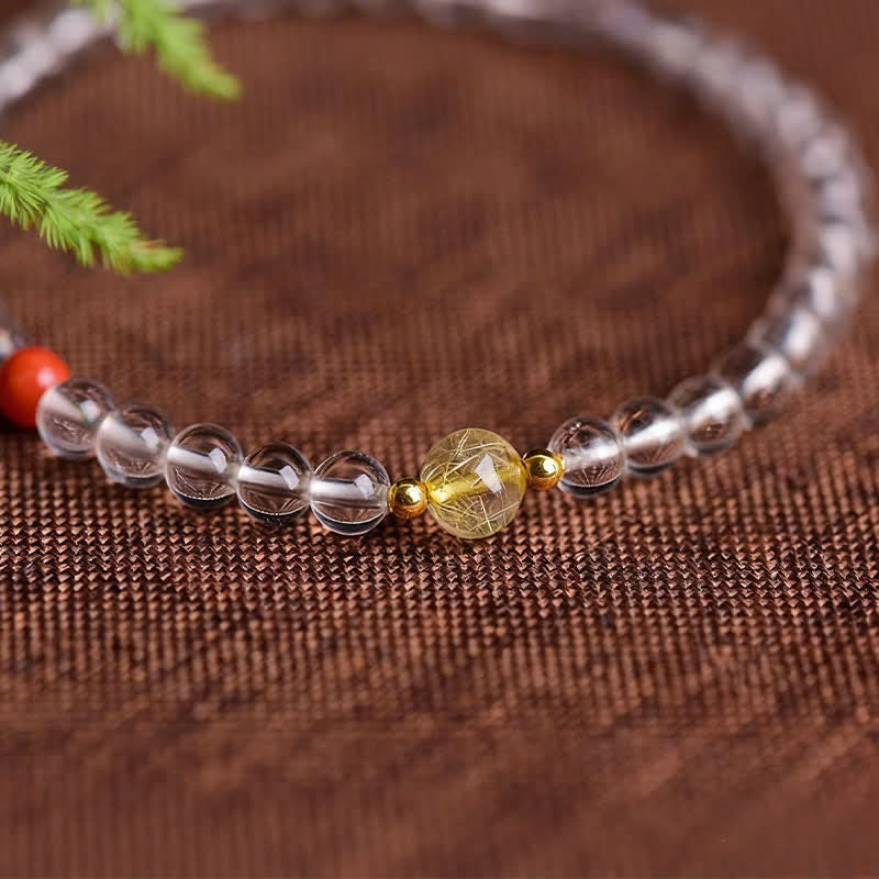 Nimara Ritual Natural Clear Quartz Clarity Bracelet