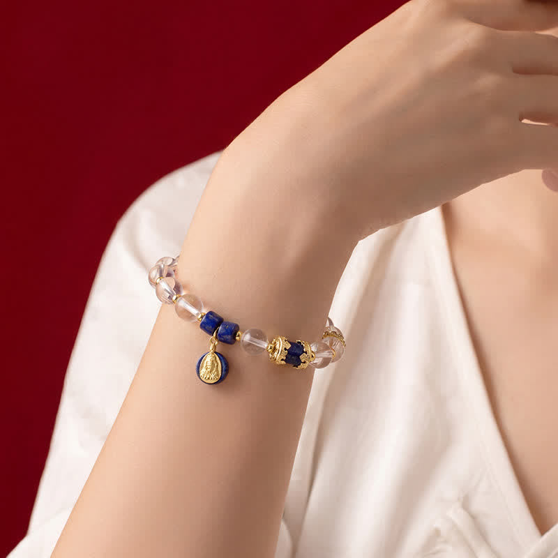Nimara Ritual Clear Quartz Zakiram Protection Bracelet