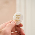 Nimara Ritual Hope All Is Well With You Natural Clear Quartz White Crystal Palm Stone Energy Crystal Decor