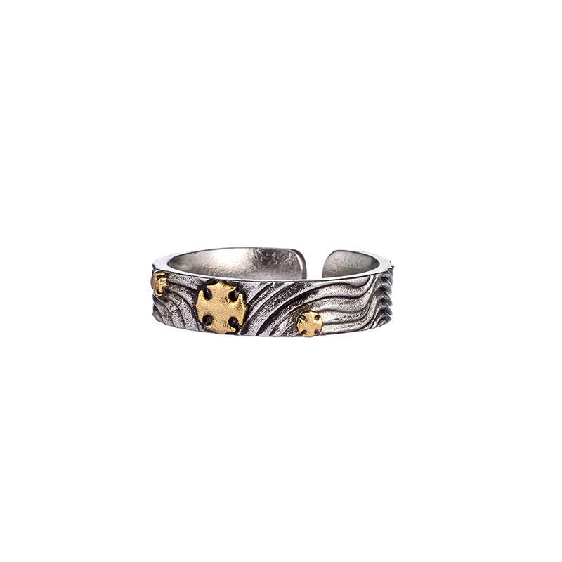 Nimara Ritual Mount Everest Garuda Copper Wisdom Ring