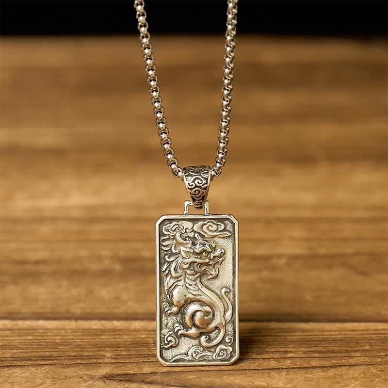 Nimara Ritual Copper PiXiu Chain Wealth Necklace Pendant
