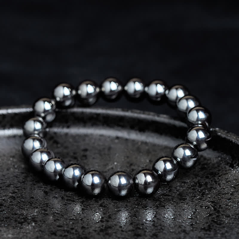 Nimara Ritual Natural Hematite Bead Powerful Bracelet