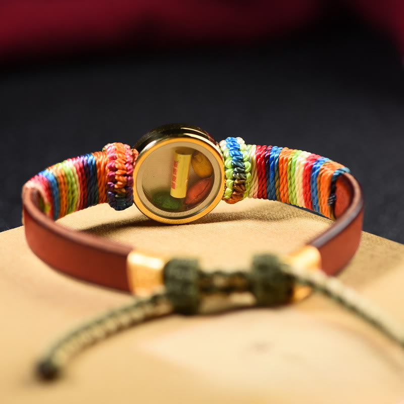 Nimara Ritual Tibetan Five Directions Gods Of Wealth Buddha Eye Blessing Bracelet