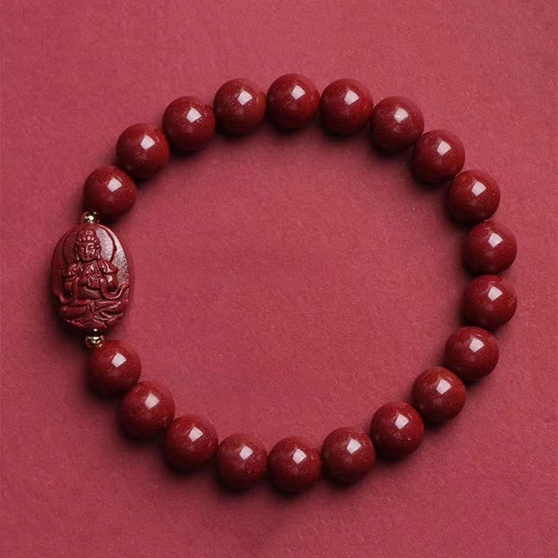 Nimara Ritual The Chinese Zodiac Natal Buddha Cinnabar Blessing Bracelet