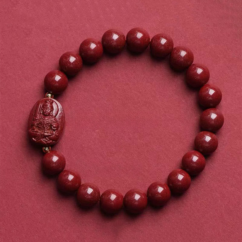 Nimara Ritual The Chinese Zodiac Natal Buddha Cinnabar Blessing Bracelet