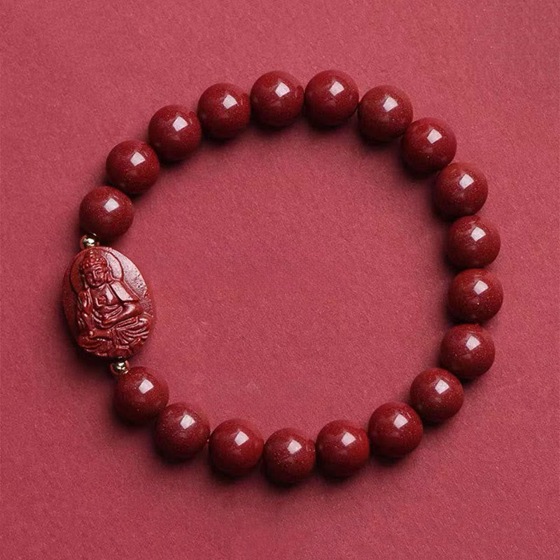 Nimara Ritual The Chinese Zodiac Natal Buddha Cinnabar Blessing Bracelet