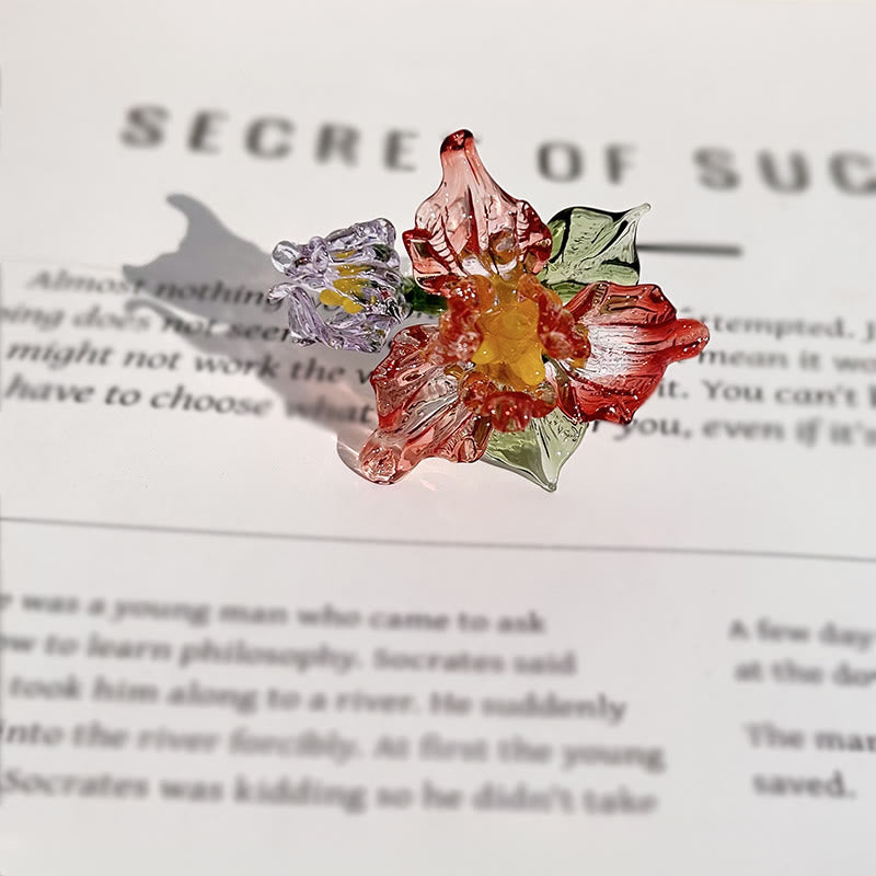 Nimara Ritual Liuli Iris Flower Wisdom Ring