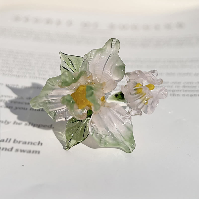 Nimara Ritual Liuli Iris Flower Wisdom Ring