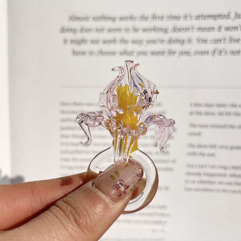 Nimara Ritual Liuli Iris Flower Wisdom Ring