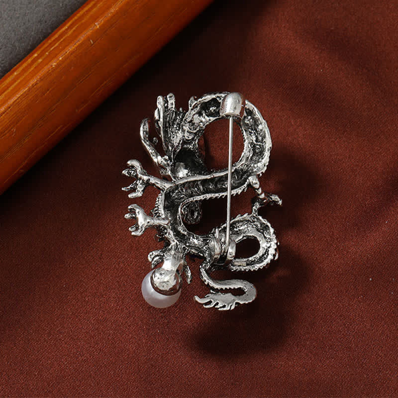 Nimara Ritual Domineering Dragon Pearl Strength Brooch