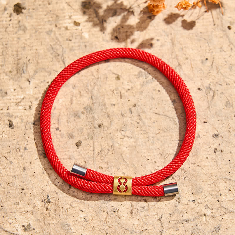 Nimara Ritual Single-Digit Angel Numbers Adjustable String Protection Bracelet