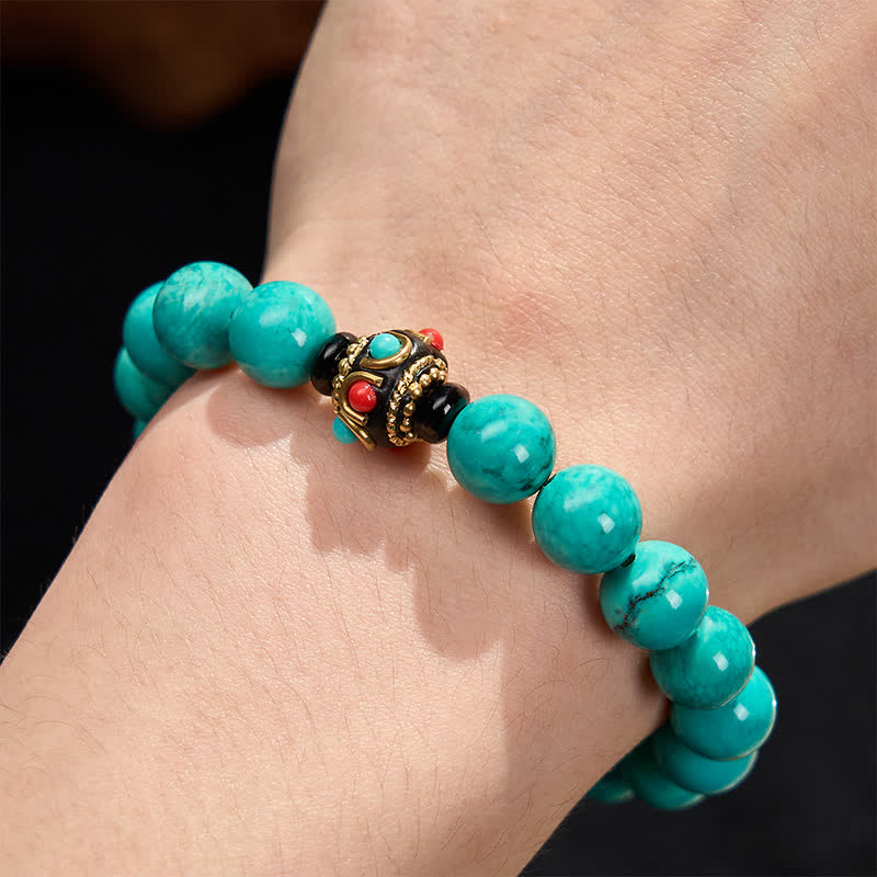 Nimara Ritual Tibetan Turquoise Protection Bracelet