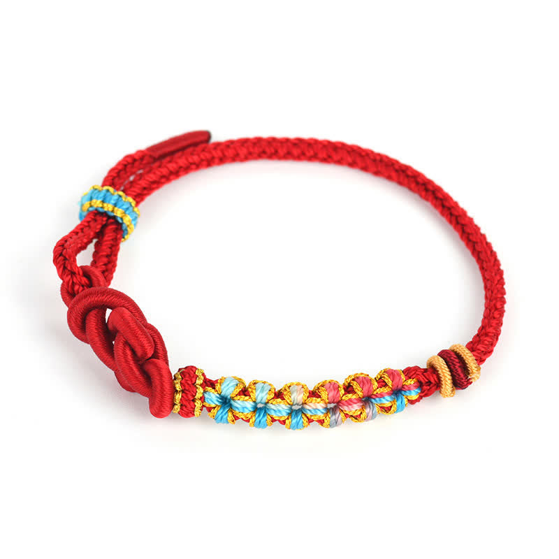 Nimara Ritual Hand-Woven Red String Chinese Knotting Luck Bracelet