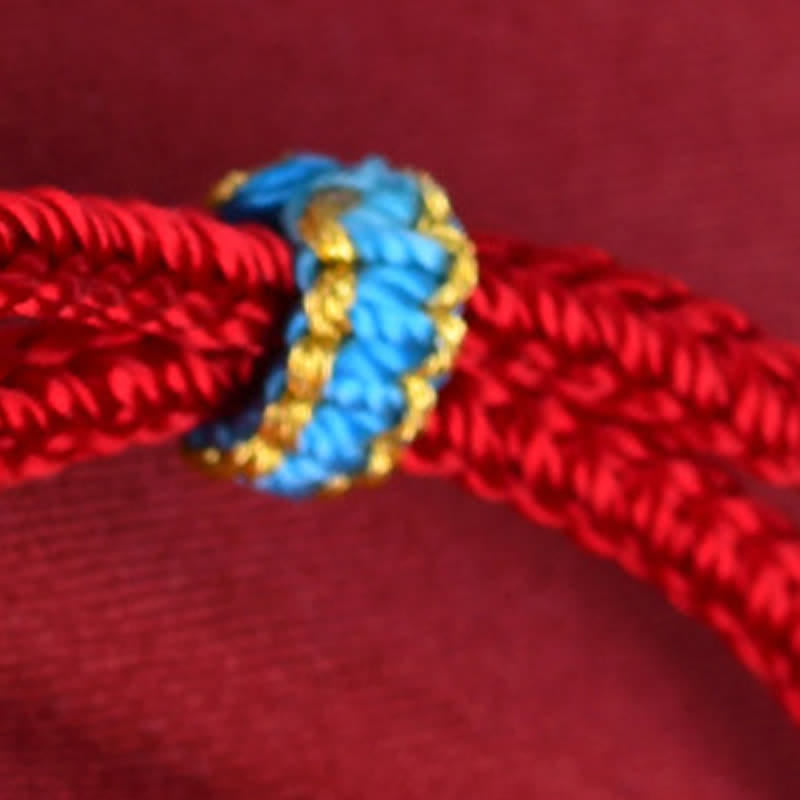 Nimara Ritual Hand-Woven Red String Chinese Knotting Luck Bracelet