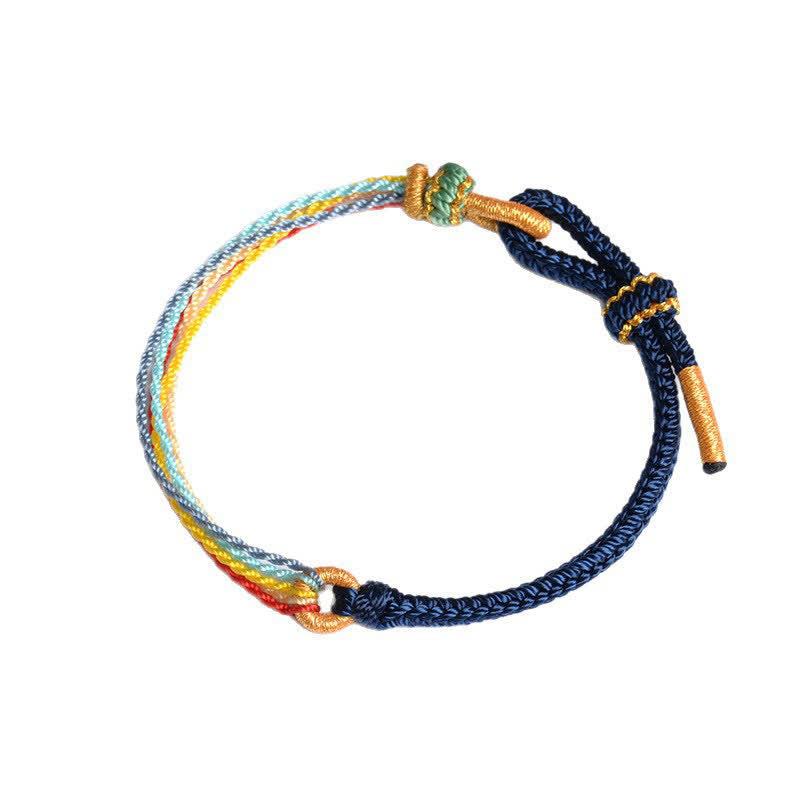 Nimara Ritual Handmade Five Color String Protection Braided Bracelet