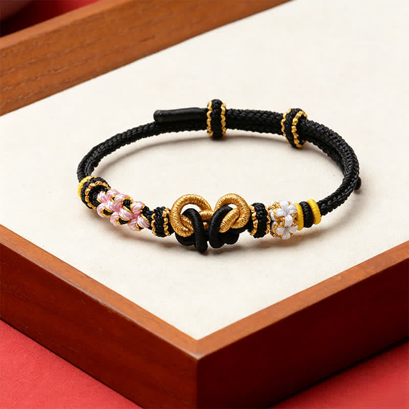 Nimara Ritual Handmade Woven Butterfly Luck Adjustable String Bracelet