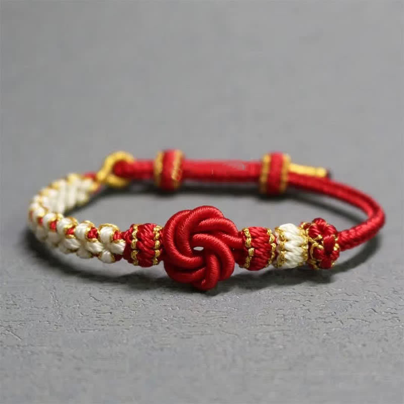 Nimara Ritual Mandala Braided Rope Confidence Bracelet