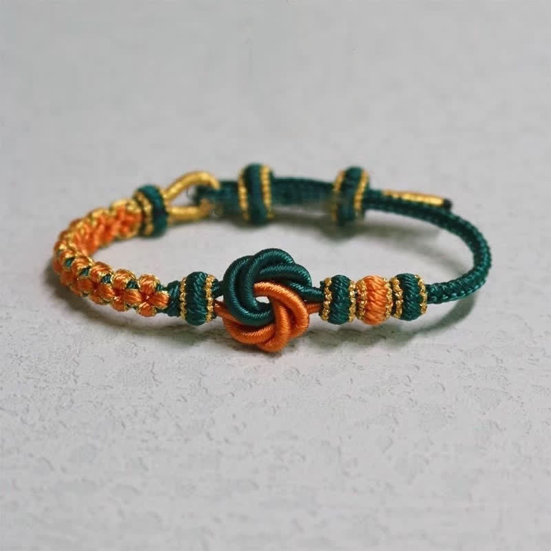 Nimara Ritual Mandala Braided Rope Confidence Bracelet