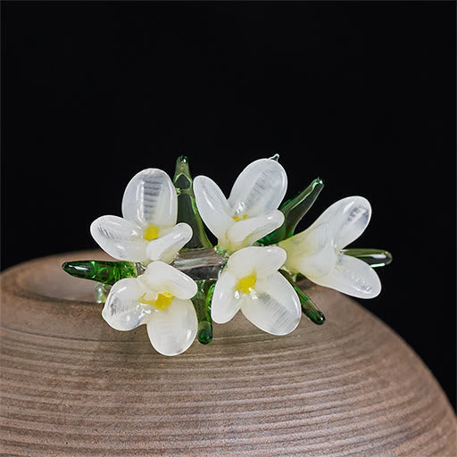 Nimara Ritual Liuli Pear Blossom Flower Wisdom Ring