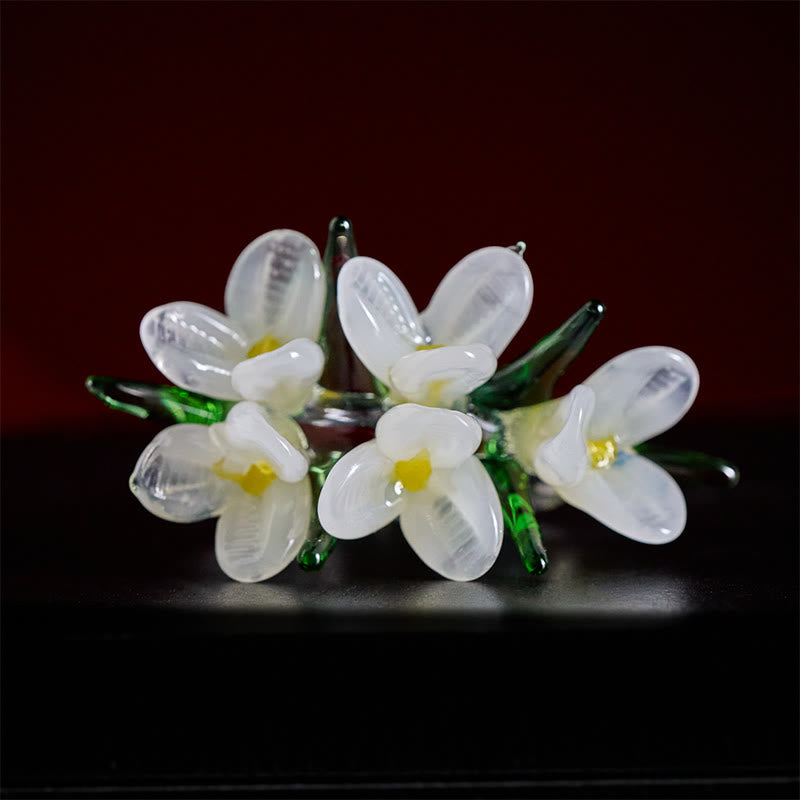 Nimara Ritual Liuli Pear Blossom Flower Wisdom Ring