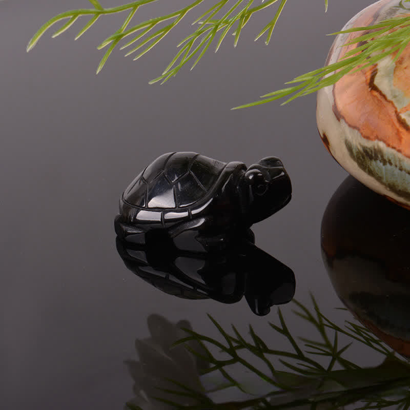Nimara Ritual Natural Green Aventurine Turtle Wisdom Crystal & Stone Decor