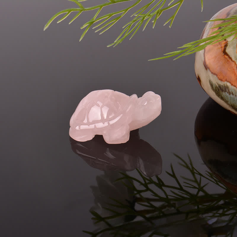 Nimara Ritual Natural Green Aventurine Turtle Wisdom Crystal & Stone Decor