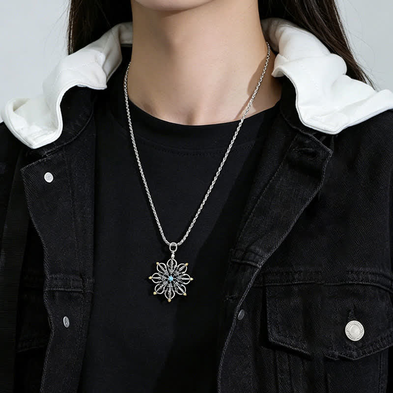 Nimara Ritual Copper Lotus New Beginning Pendant Necklace