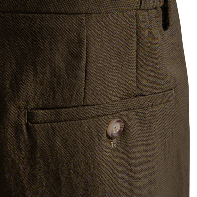 Nimara Ritual Summer Casual Classic Zipper Button Solid Bermuda Shorts Men's With Pockets