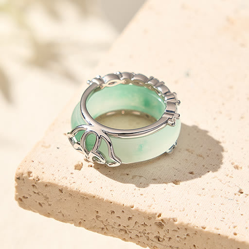 Nimara Ritual Hollow Craft Copper Resin Self Care Ring
