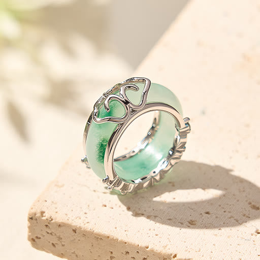 Nimara Ritual Hollow Craft Copper Resin Self Care Ring