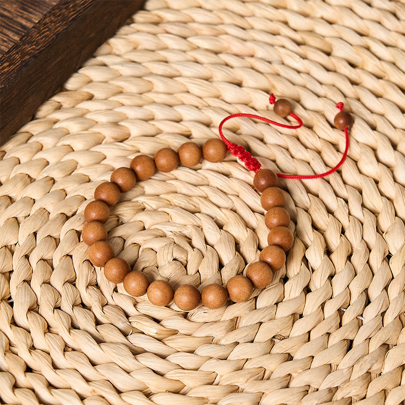 Nimara Ritual Sandalwood grounding Tibetan Sandalwood Beads Wrist Mala