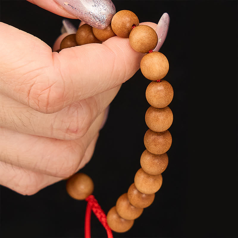 Healing and Purification Sandalwood Tibetan Sandalwood Beads Wrist Mala