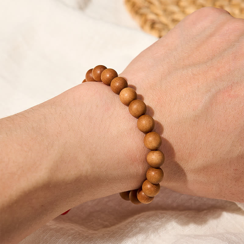Healing and Purification Sandalwood Tibetan Sandalwood Beads Wrist Mala