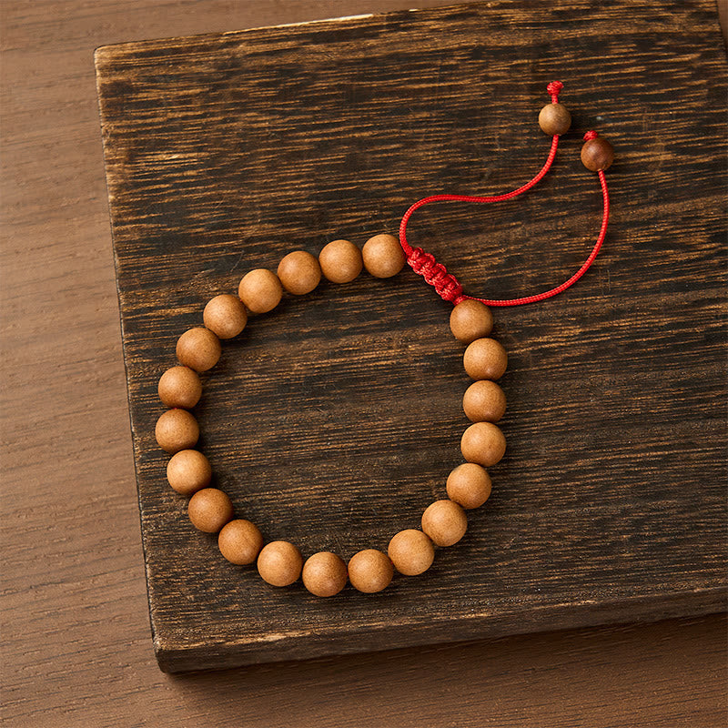 Healing and Purification Sandalwood Tibetan Sandalwood Beads Wrist Mala