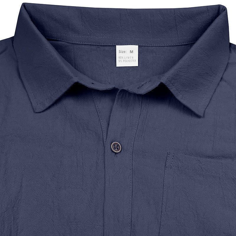 Nimara Ritual Summer Casual Minimalist Button-Up Solid Men's Sleeveless Shirts