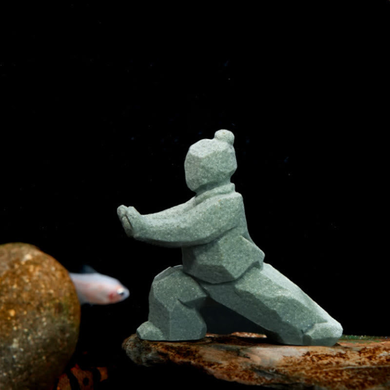 Nimara Ritual Resin Yin Yang Balance Tai Chi Figure Mindful Living Decor